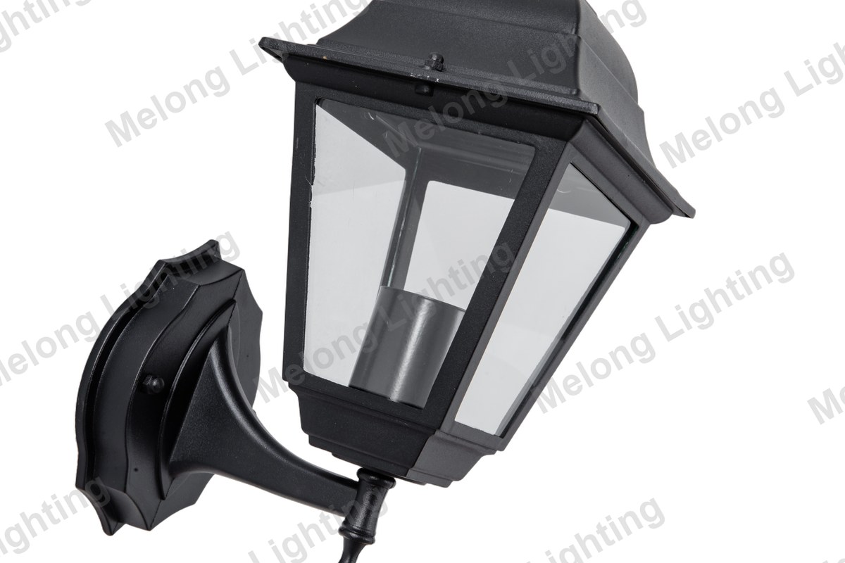 Classic Outdoor Wall Lantern for Exterior Walls 8042I - die-cast aluminum outdoor wall lamp with glass (8042I)