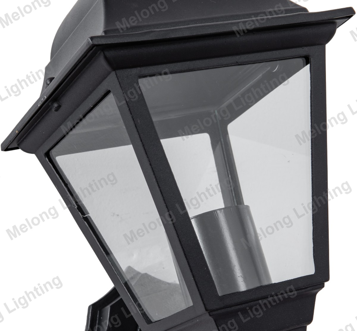 Classic Outdoor Wall Lantern for Exterior Walls 8042I - die-cast aluminum outdoor wall lamp with glass (8042I)