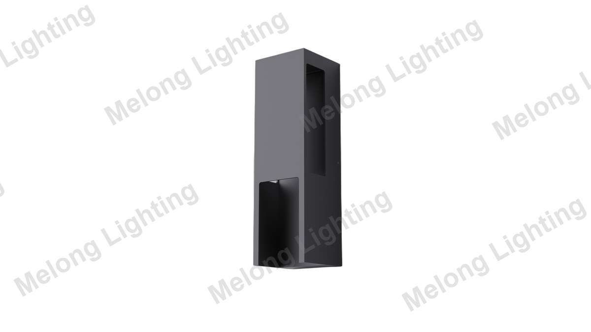 Modern Square Outdoor Wall Light B3071 - die-cast aluminum outdoor light (B3071)