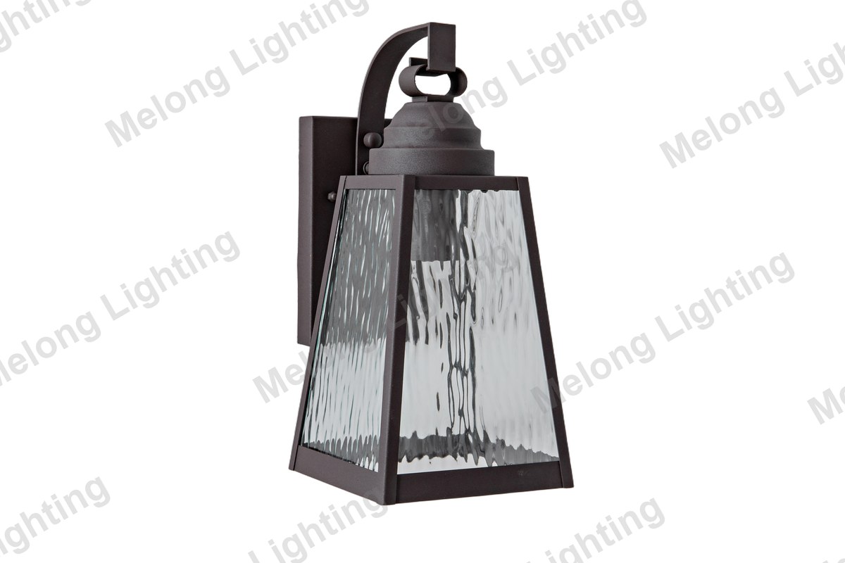 Modern Outdoor Wall Light for Exterior Walls 8277W - die-cast aluminum outdoor wall lamp with glass (8277W)