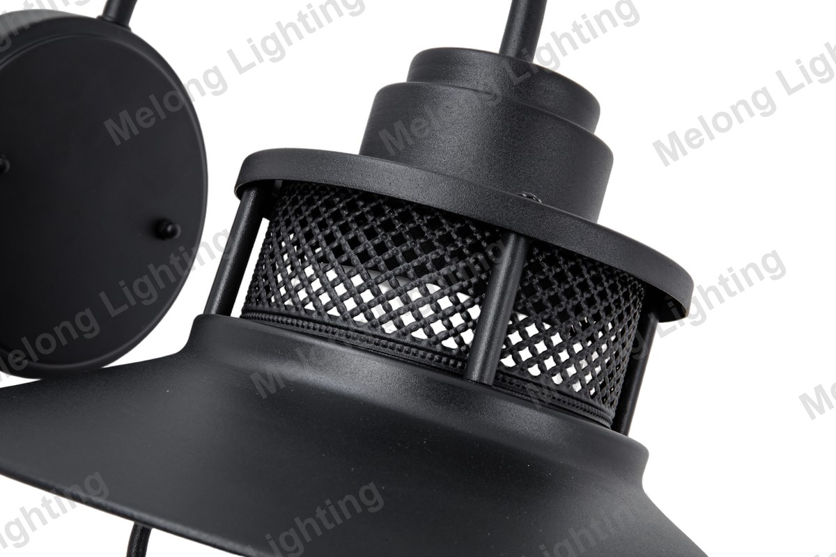 Modern Outdoor Wall Light for Exterior Walls 8272W - die-cast aluminum outdoor wall lamp with glass (8272W)