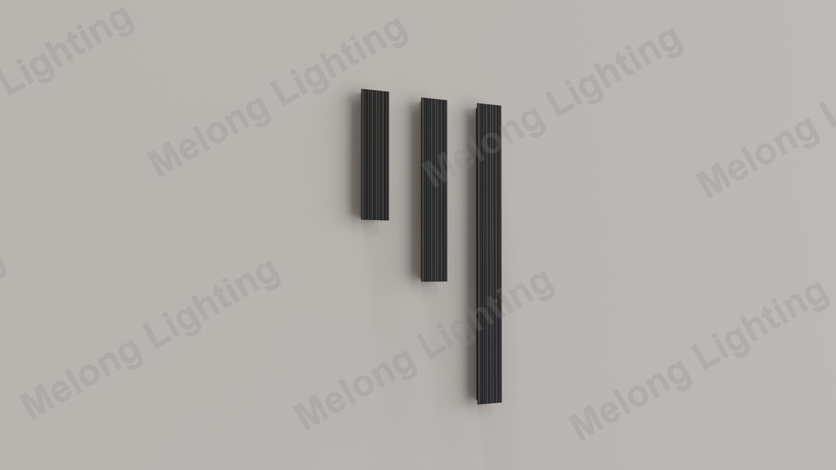 Modern Linear LED Outdoor Wall Light B3050M - die-cast aluminum outdoor light (B3050M)