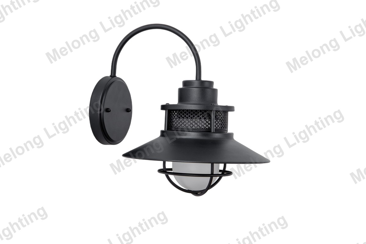 Modern Outdoor Wall Light for Exterior Walls 8272W - die-cast aluminum outdoor wall lamp with glass (8272W)