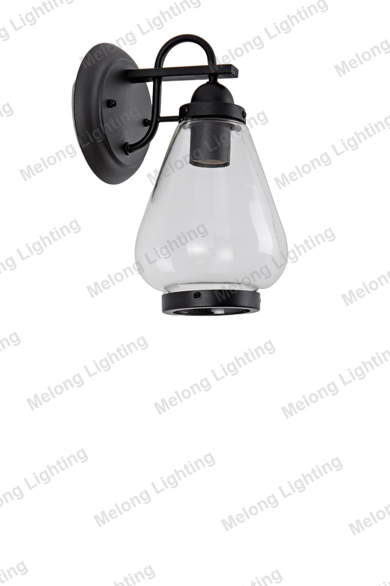 Modern Outdoor Wall Light for Exterior Walls 8421W - die-cast aluminum outdoor wall lamp with glass (8421W)