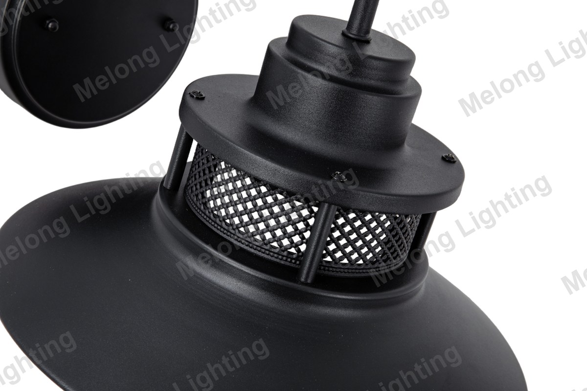 Modern Outdoor Wall Light for Exterior Walls 8272W - die-cast aluminum outdoor wall lamp with glass (8272W)