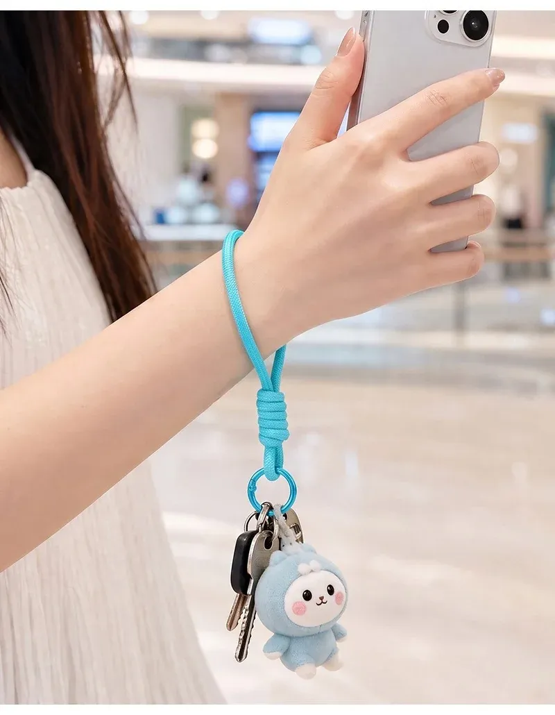 Braided Nylon Wrist Phone Strap, product photo 05