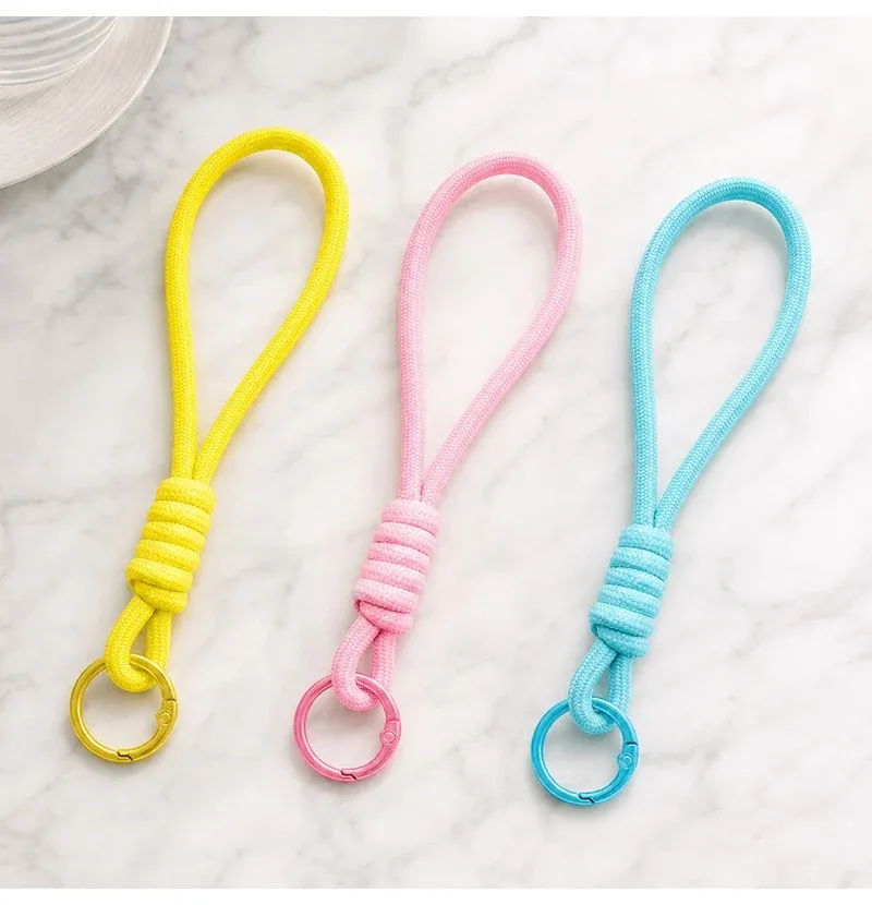Braided Nylon Wrist Phone Strap, main product photo