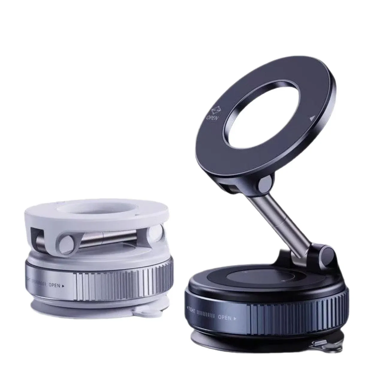 Foldable Vacuum Magnetic Car Phone Mount, main product photo