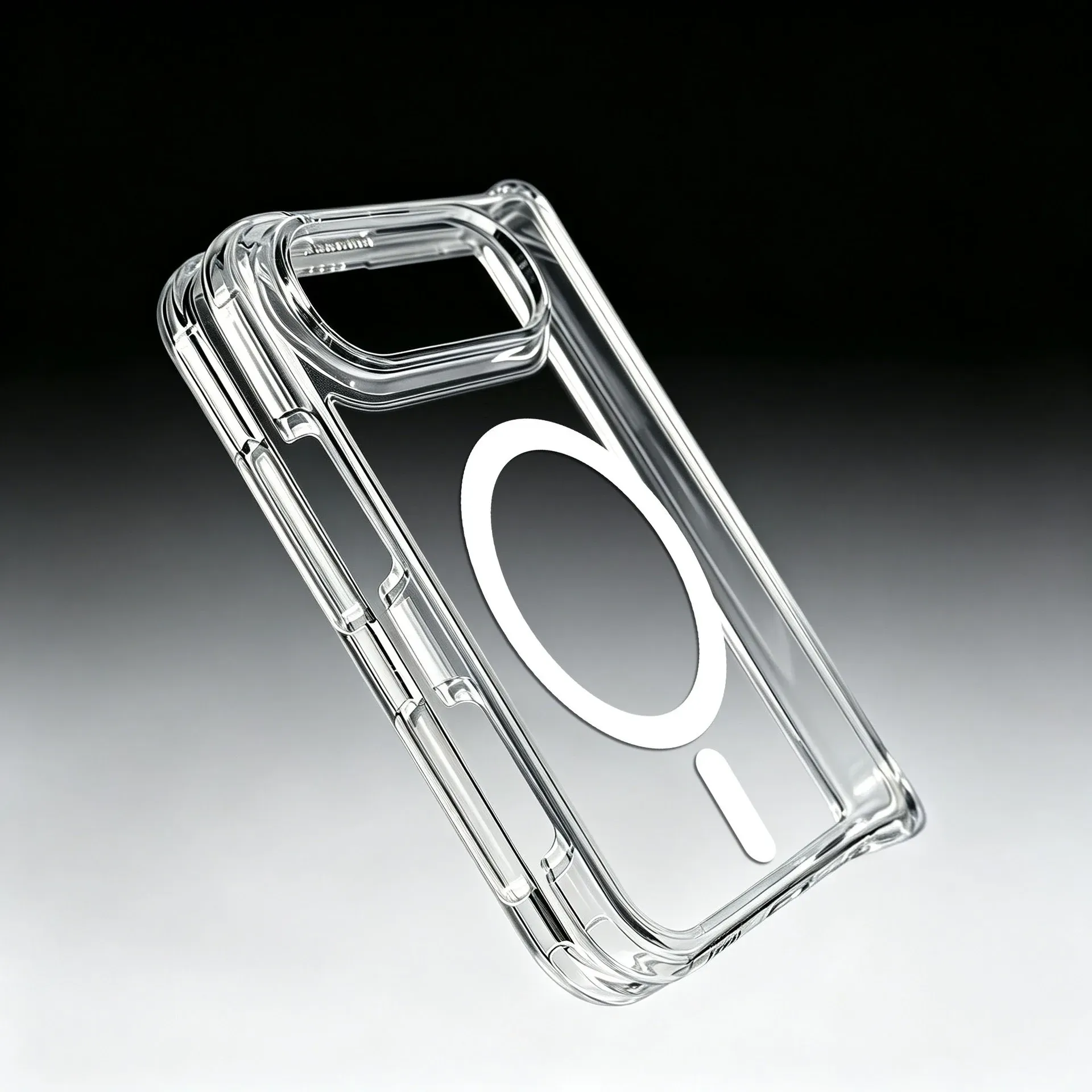 Matte soft-touch silicone phone case, main product photo