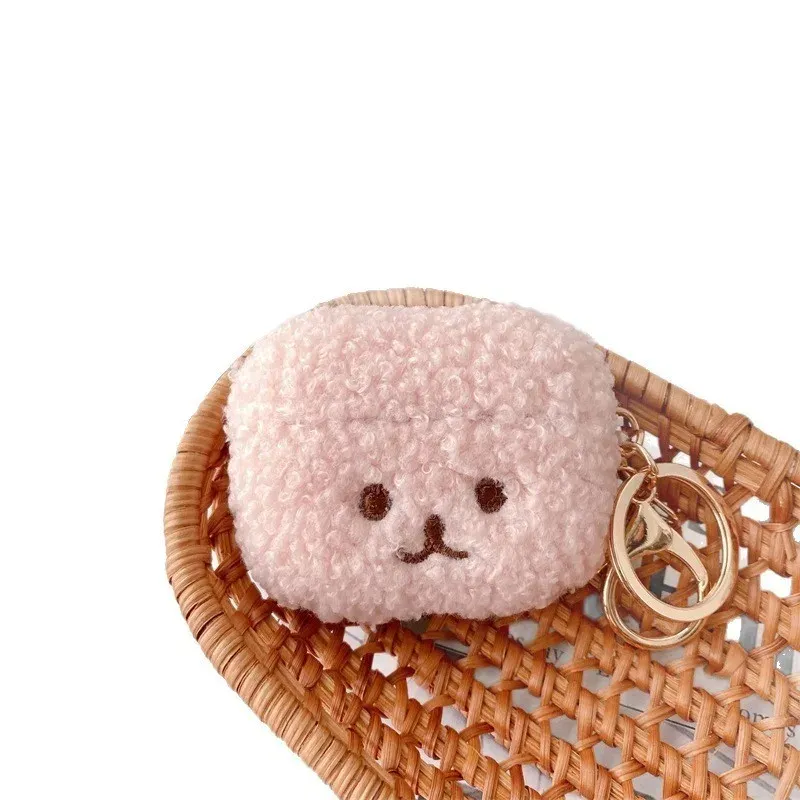 Handmade Plush Cartoon AirPods Case, product photo 03