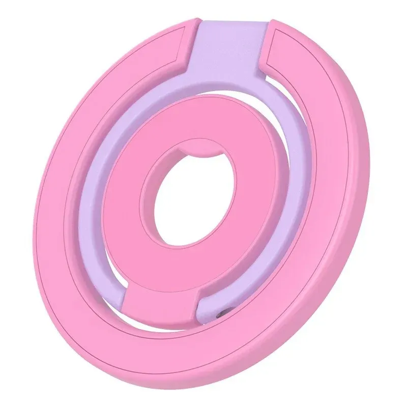 Magnetic Ring Phone Holder with Silicone Band, product photo 02