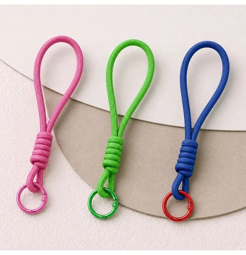 Braided Nylon Wrist Phone Strap, product photo 03