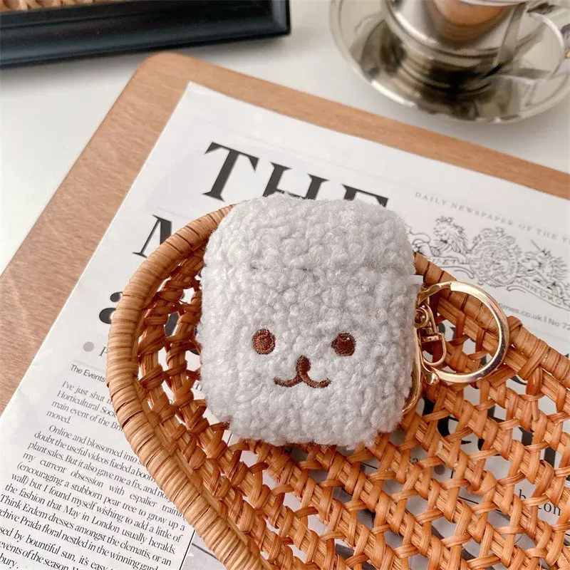 Handmade Plush Cartoon AirPods Case, product photo 04