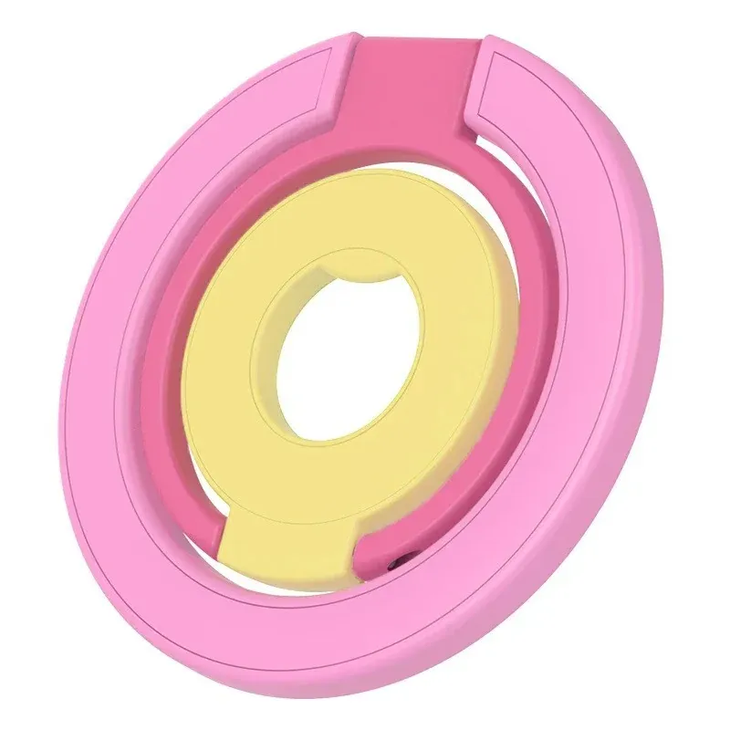 Magnetic Ring Phone Holder with Silicone Band, main product photo