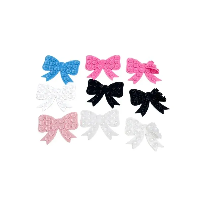 Bow Shaped Silicone Suction Phone Grip, product photo 04