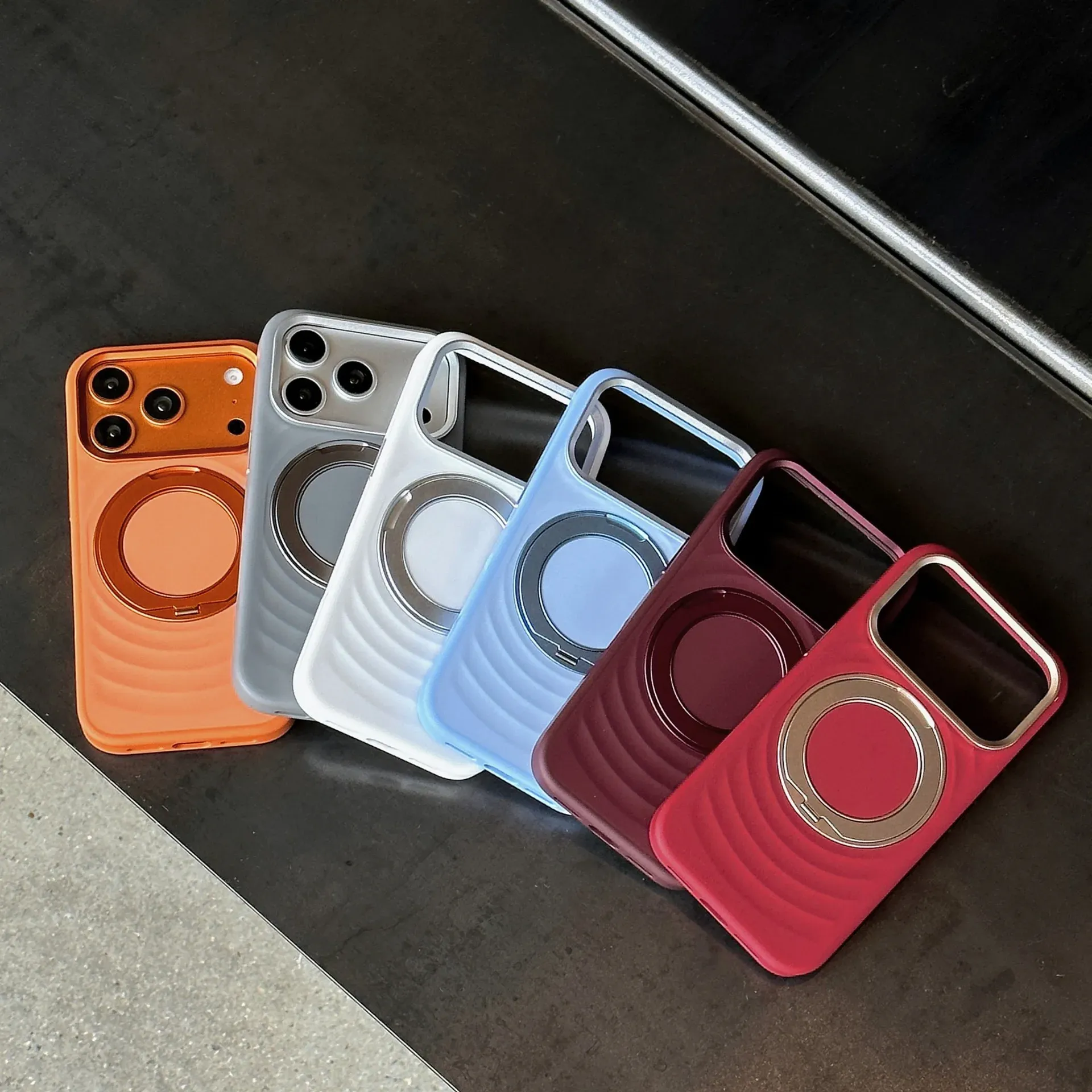 Foldable 360 Rotating Kickstand Phone Case, main product photo