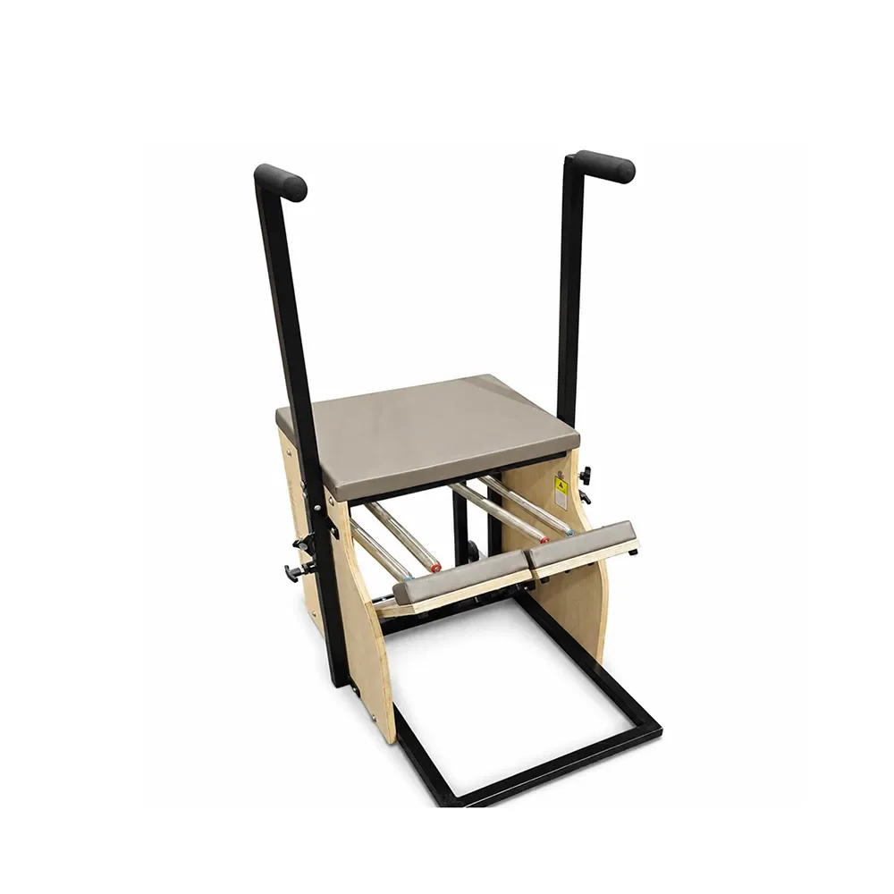commercial-pilates-combo-chair-taupe-front-view