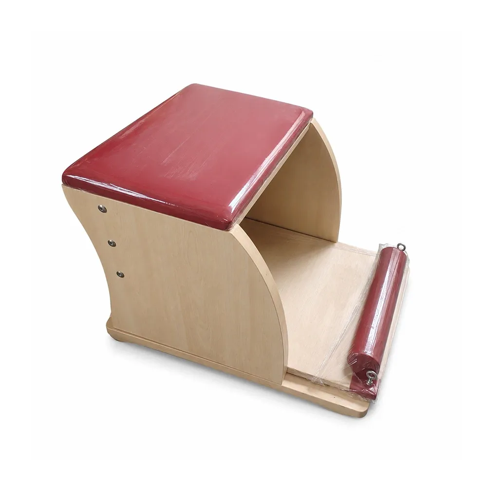 classical-pilates-wunda-chair-red-upholstery