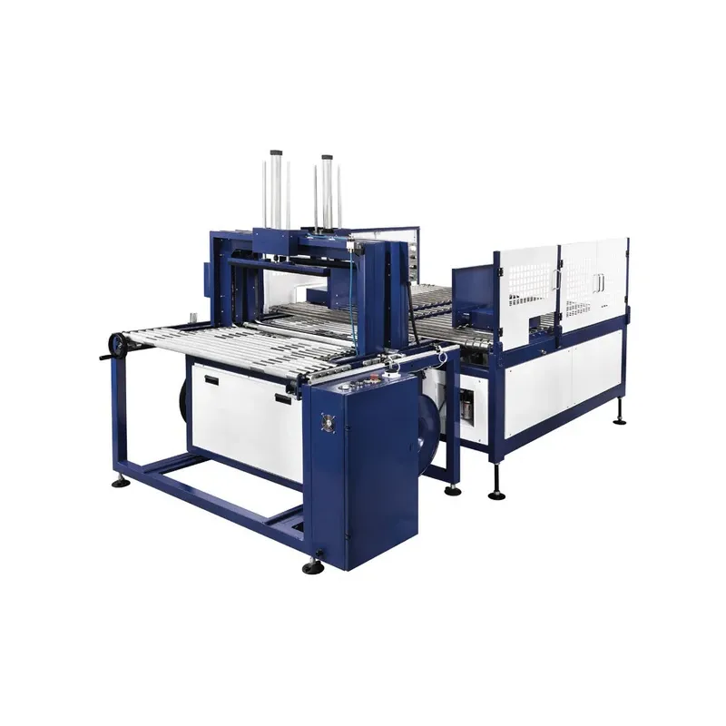 Automatic Strapping Machine YS-305RPD (roller table + presser + dual core)