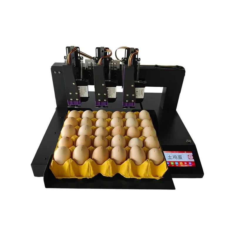 3-Head Egg Coding Machine