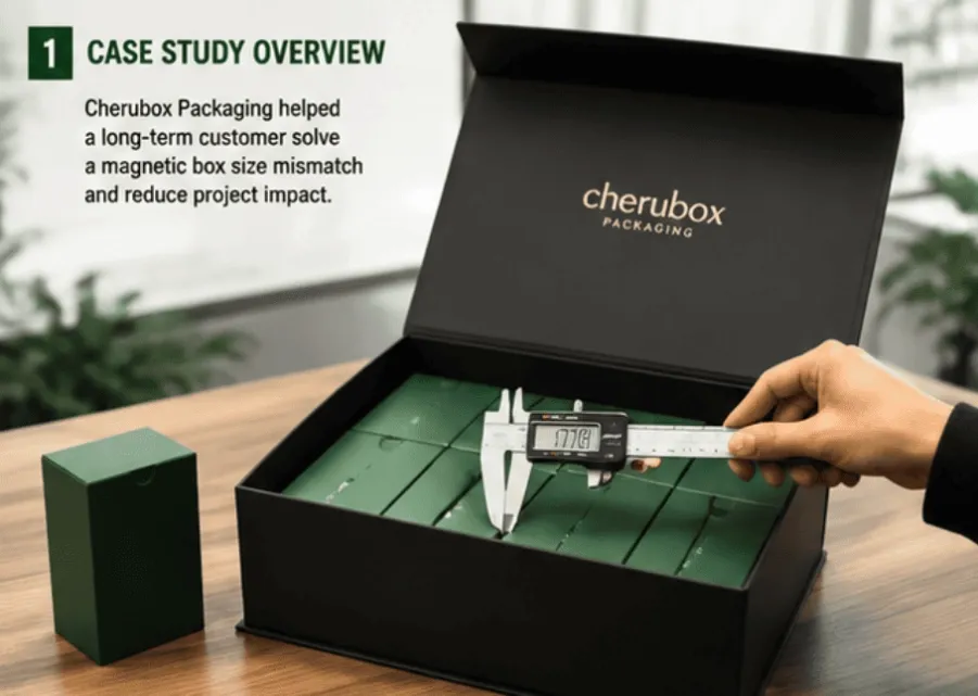 custom magnetic box size problem solution case study
