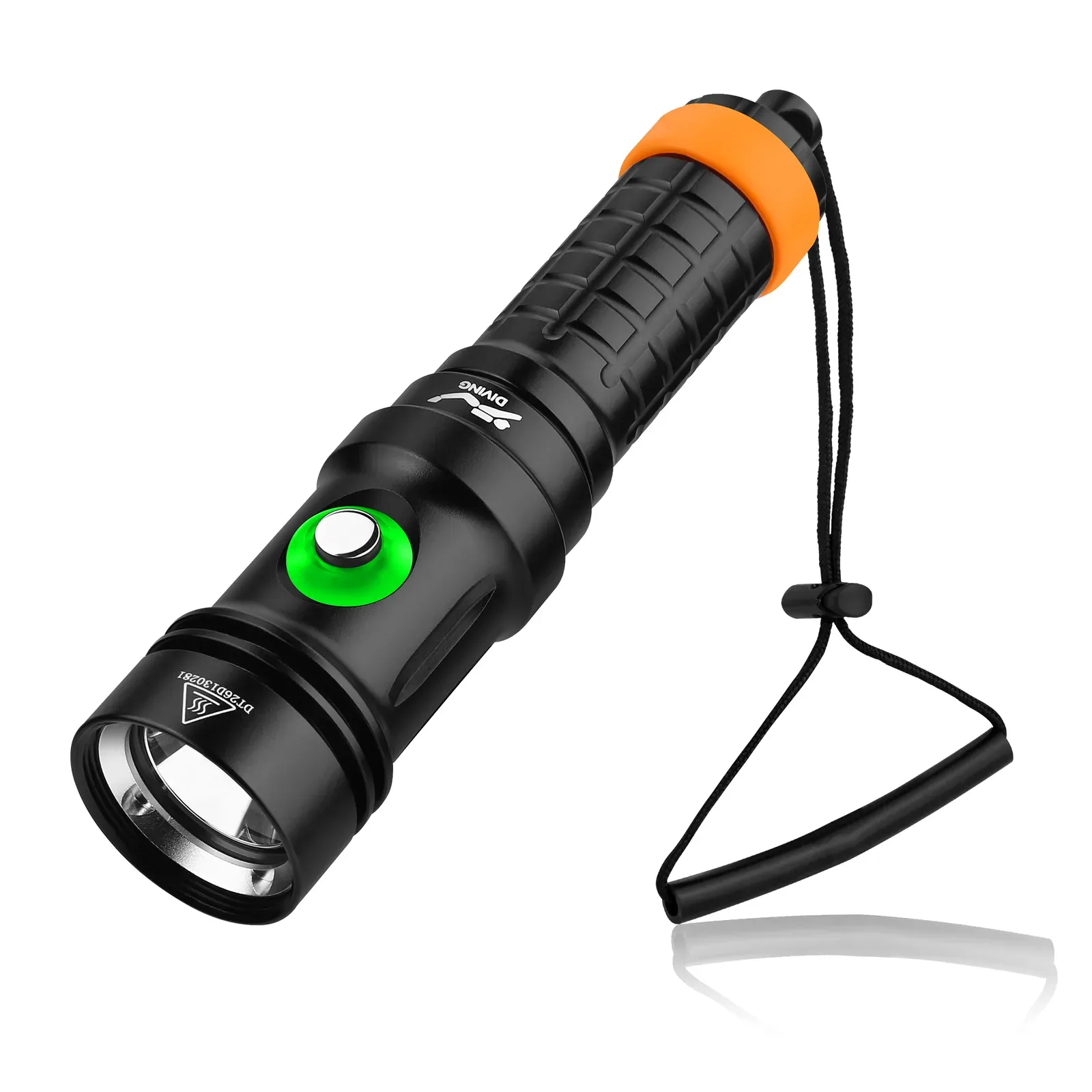 UEQIOV DQ600 compact rechargeable IP68 diving flashlight