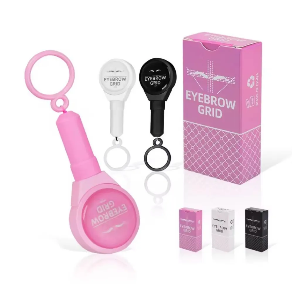 Microblading Eyebrow Marker Thread Tattoo Brows Ruler Auxiliary Line Drawing Positioning Mapping Line Box