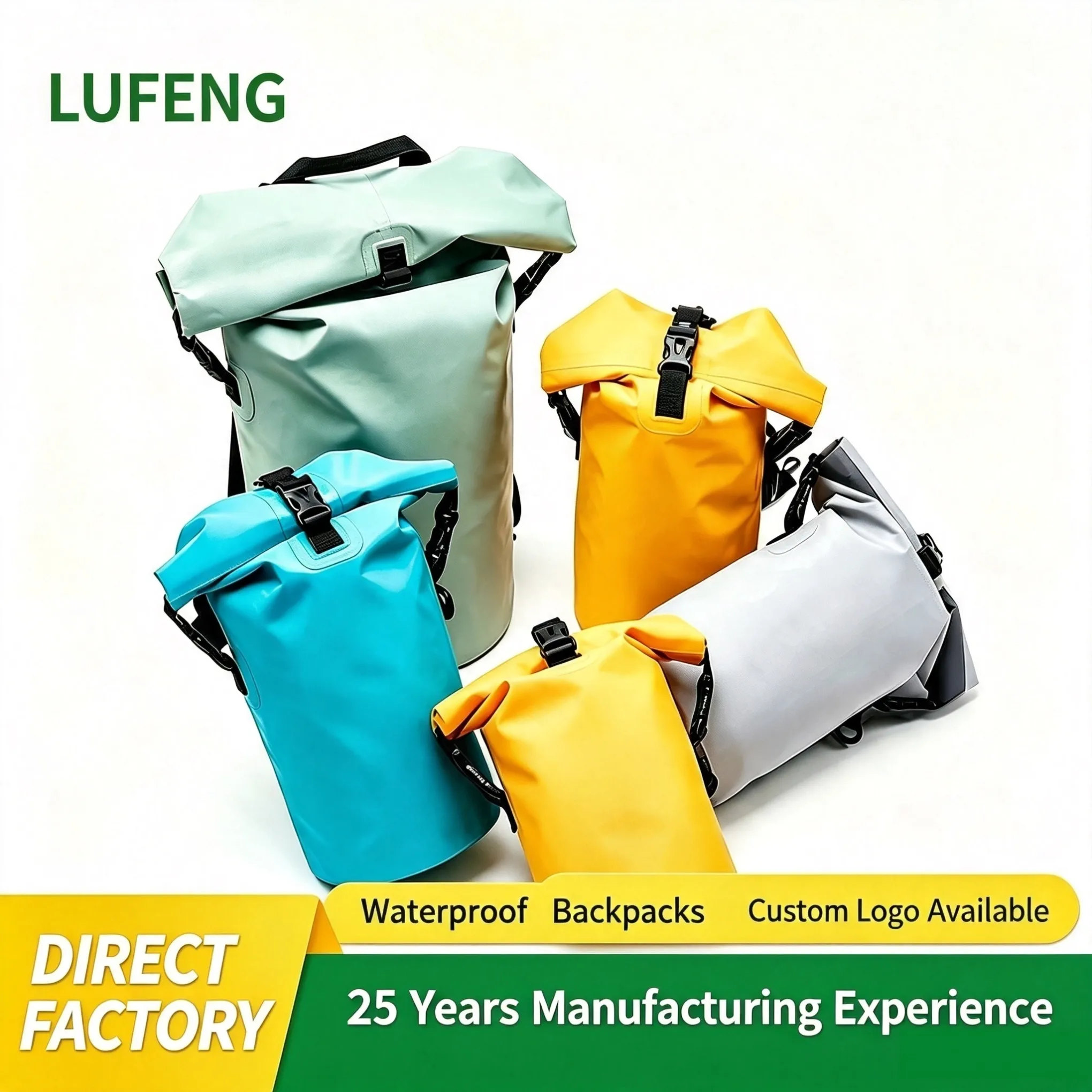 Waterproof bag DIRECT FACTORY CUSTOM LOGO 25 YEARS EXPERIENCE
