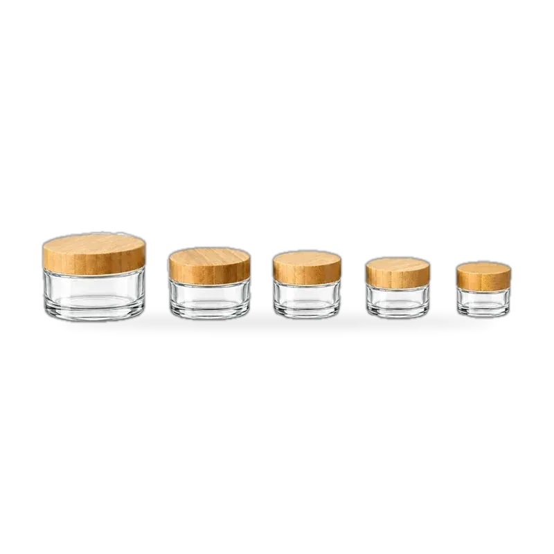 glass-cosmetic-jars-bamboo-lid-specifications