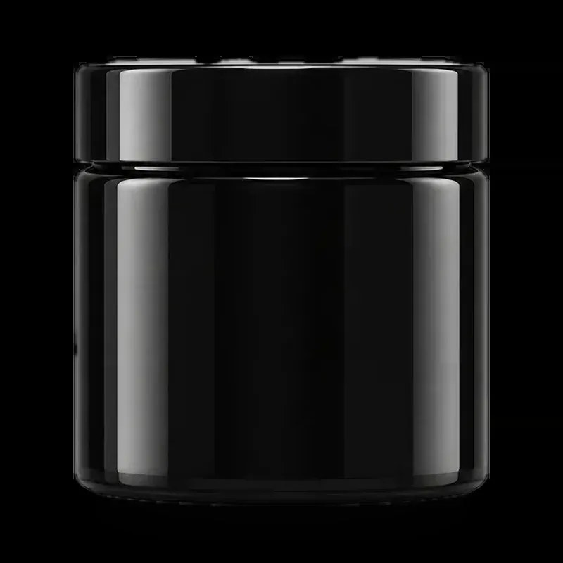 black-glass-supplement-jar