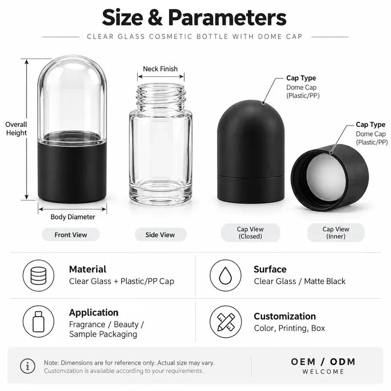 glass-dome-cap-bottle-packaging-match