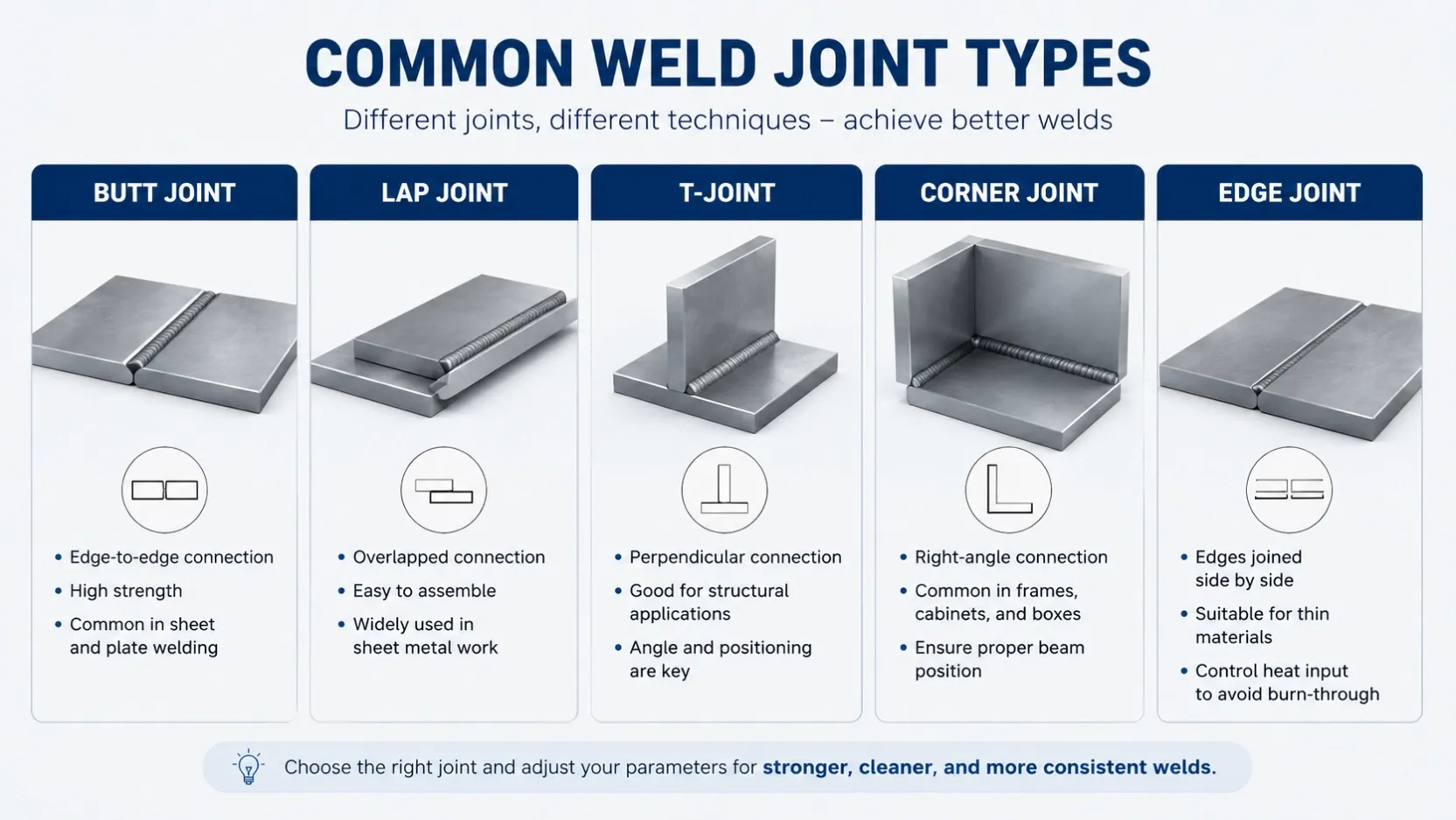 How Does Weld Joint Type Affect Handheld Laser Welding