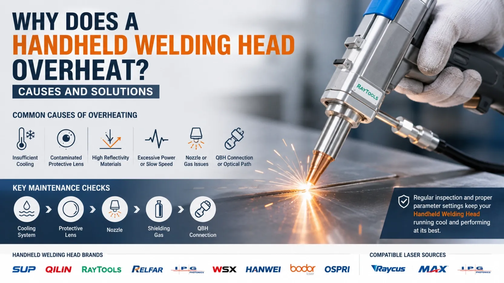 Why Does a Handheld Welding Head Overheat