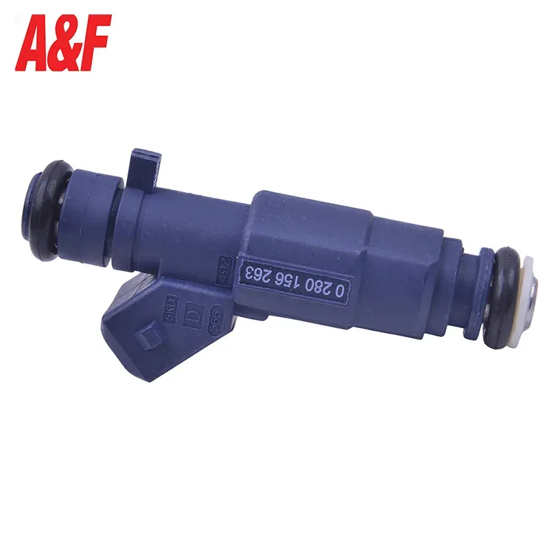 0280156263 fuel injector for Chery QQ6 A3 Geely Panda 1.3L - photo 3