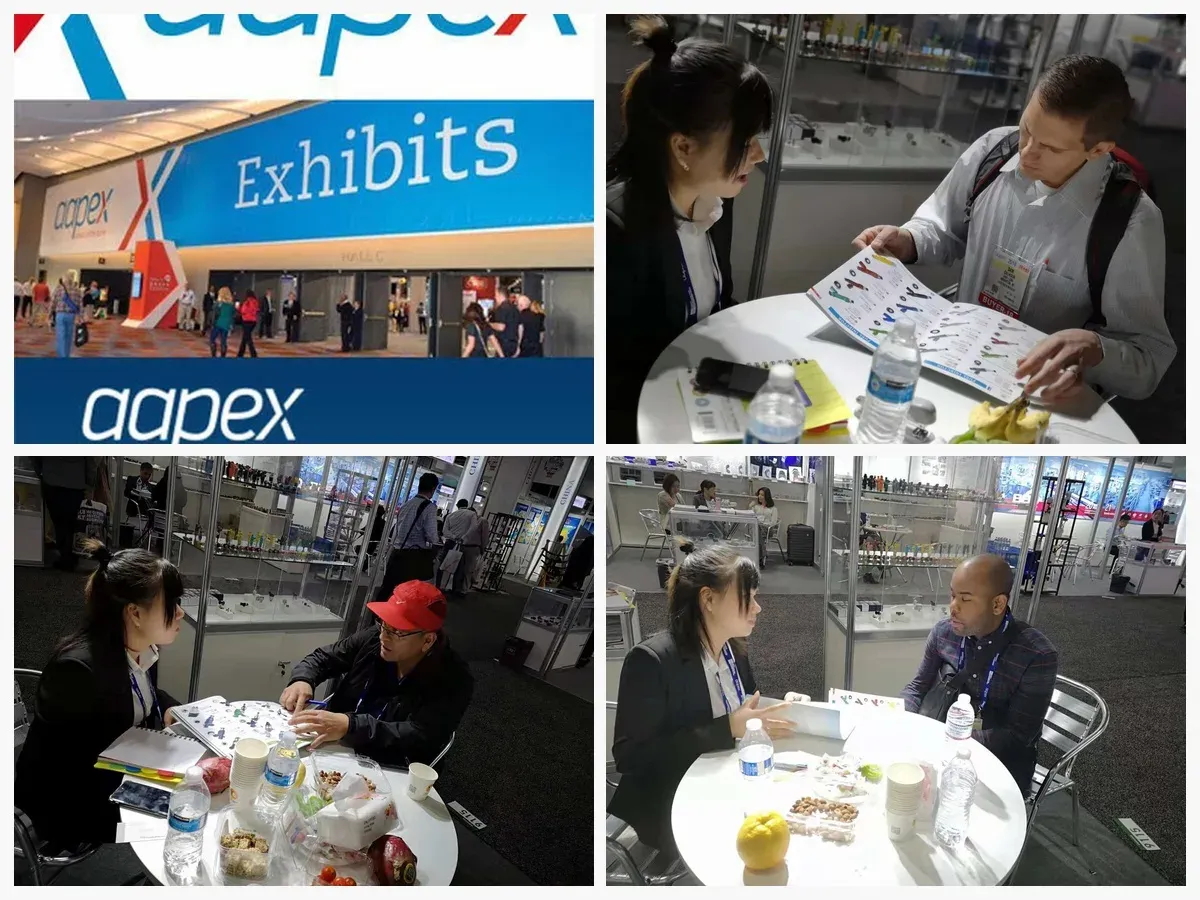 AF Injector meeting customers face to face at the AAPEX show