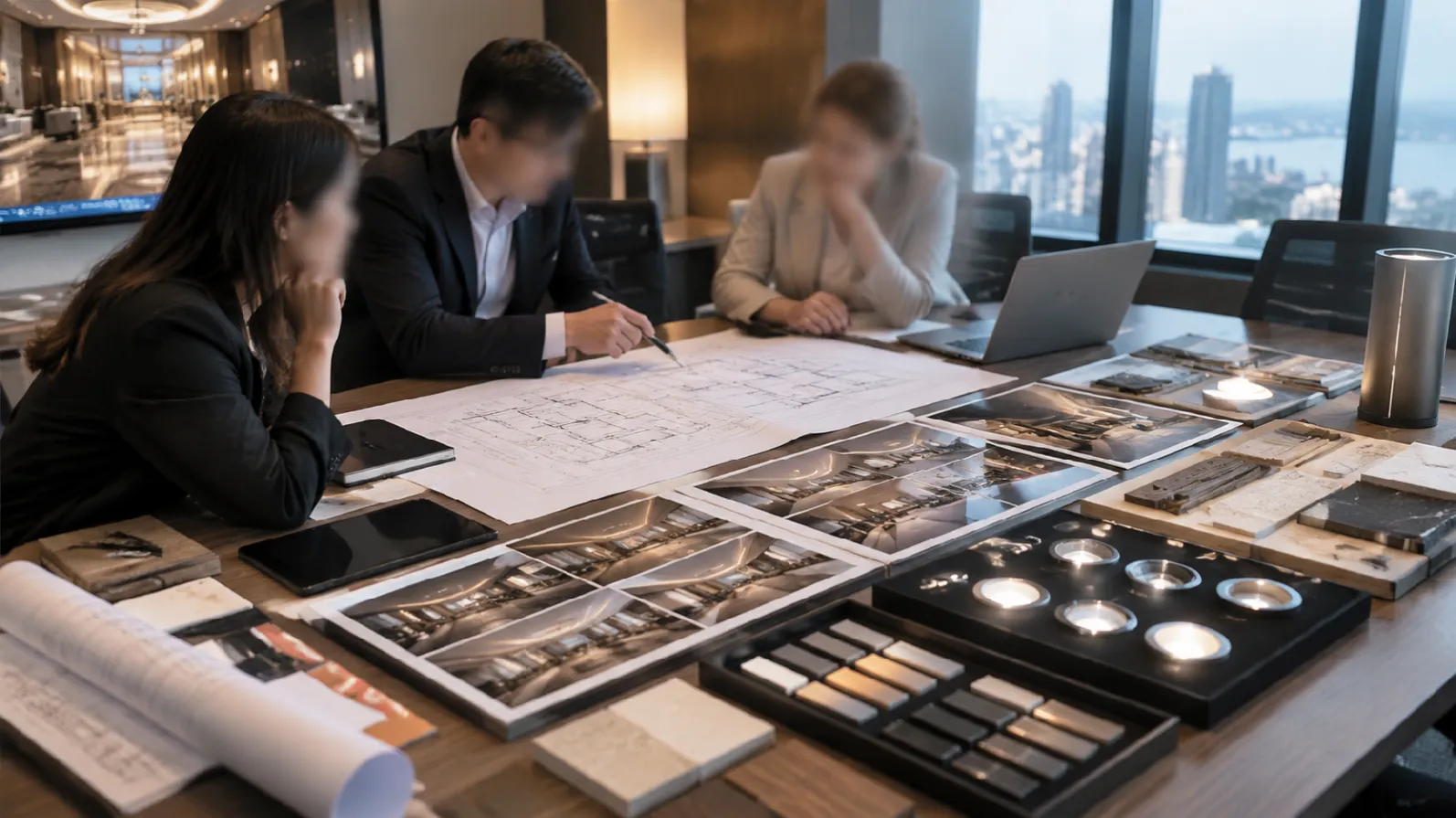 Hotel lighting project planning with dimming and control considerations before ordering