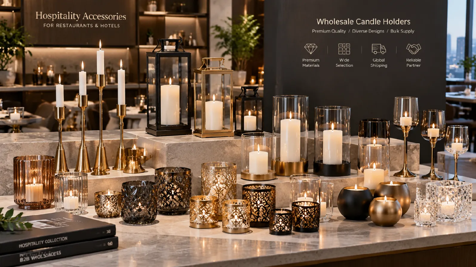 wholesale candle holders restaurant candle holder supplier