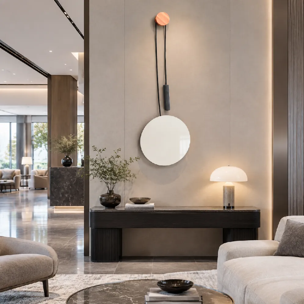 commercial interior decorative mirror project