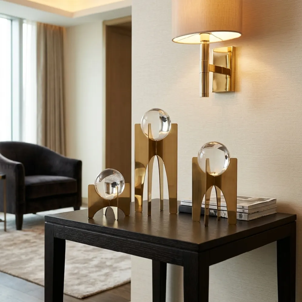 luxury hotel guestroom interior decoration object