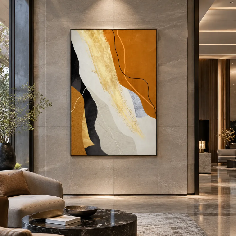 hotel lobby canvas wall artwork decoration
