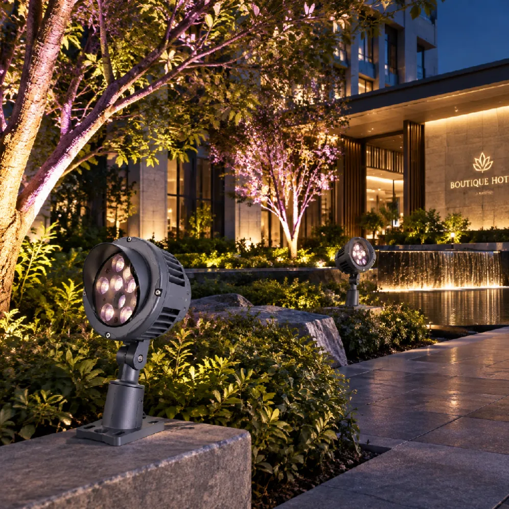 hospitality landscape lighting