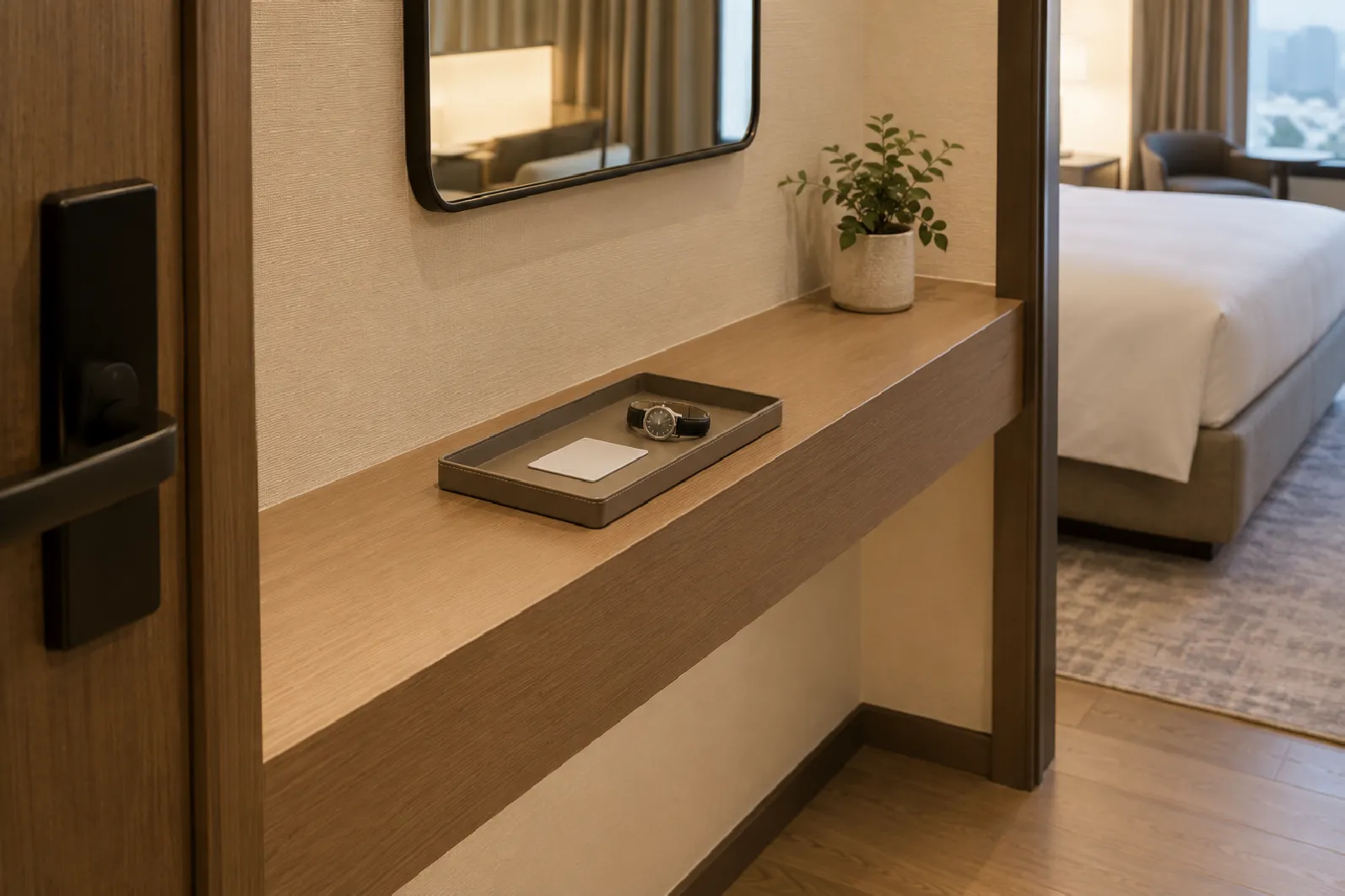 hotel-guestroom-tray-entry-shelf