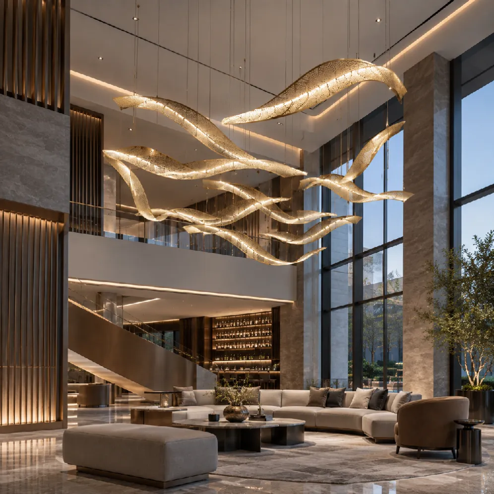 custom sculptural pendant light (5)