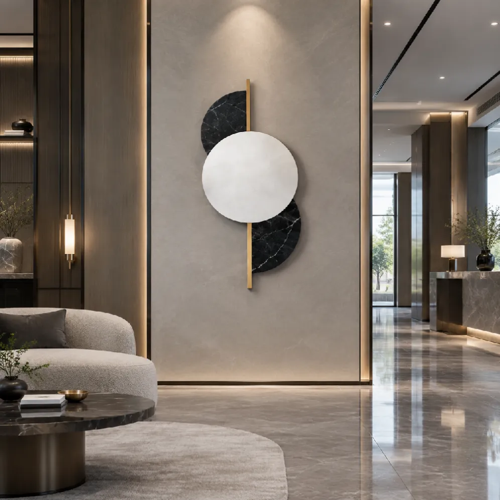 hospitality hotel lobby wall decoration accessory