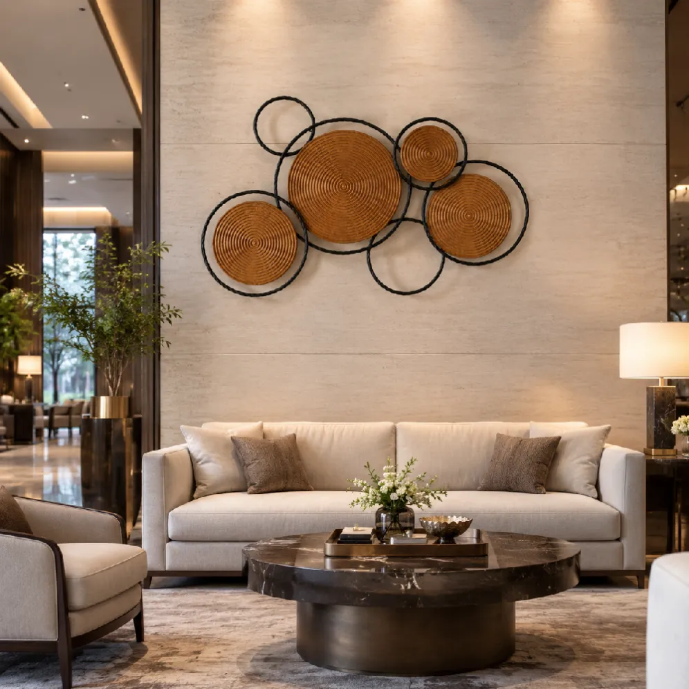 hotel lobby wall decoration