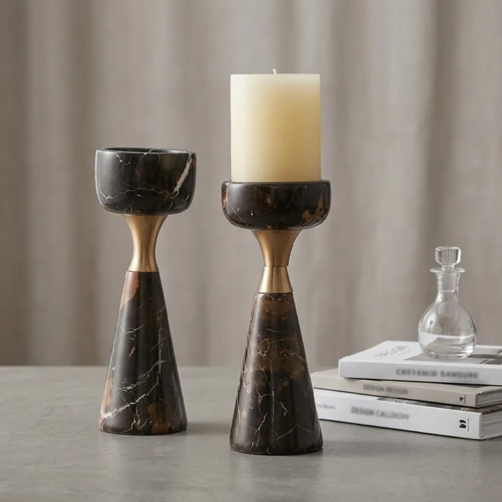 wholesale marble candle holder supplier