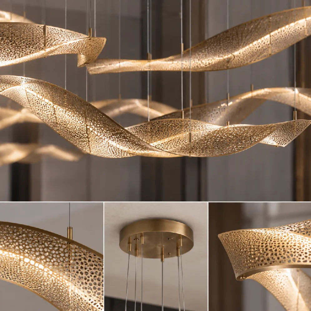 custom sculptural pendant light (4)