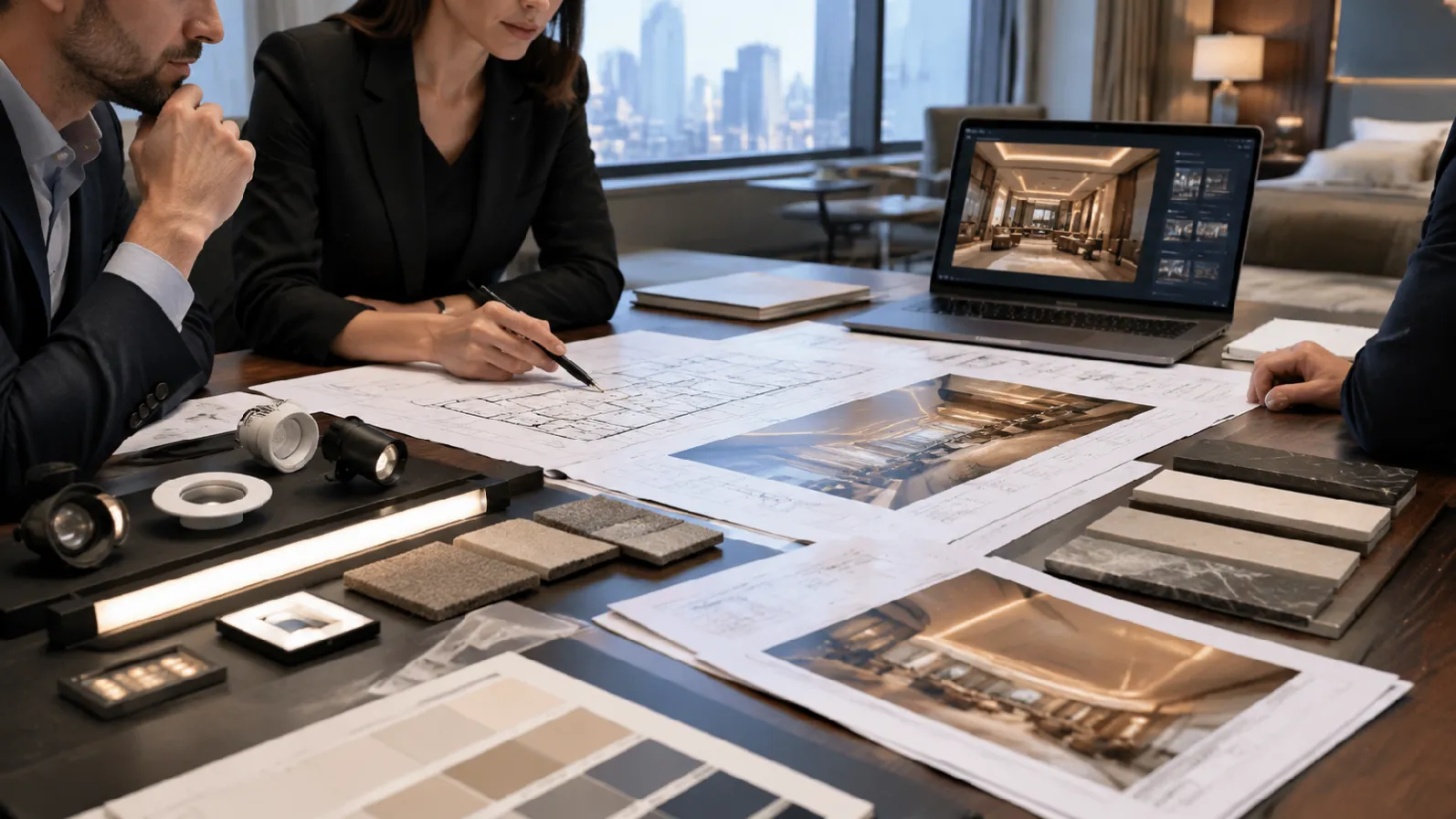 Commercial lighting project review with certification considerations before ordering
