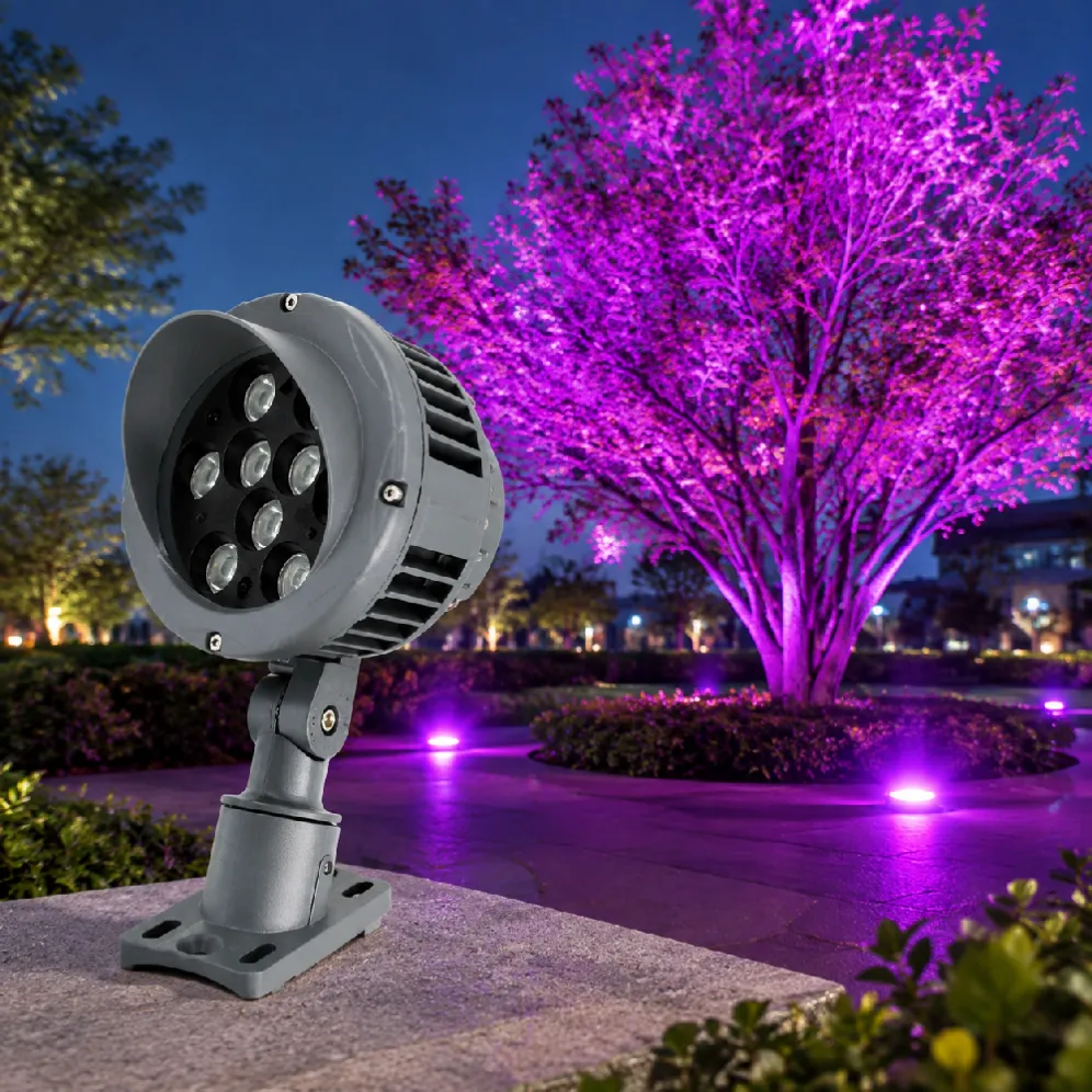 outdoor architectural spotlight