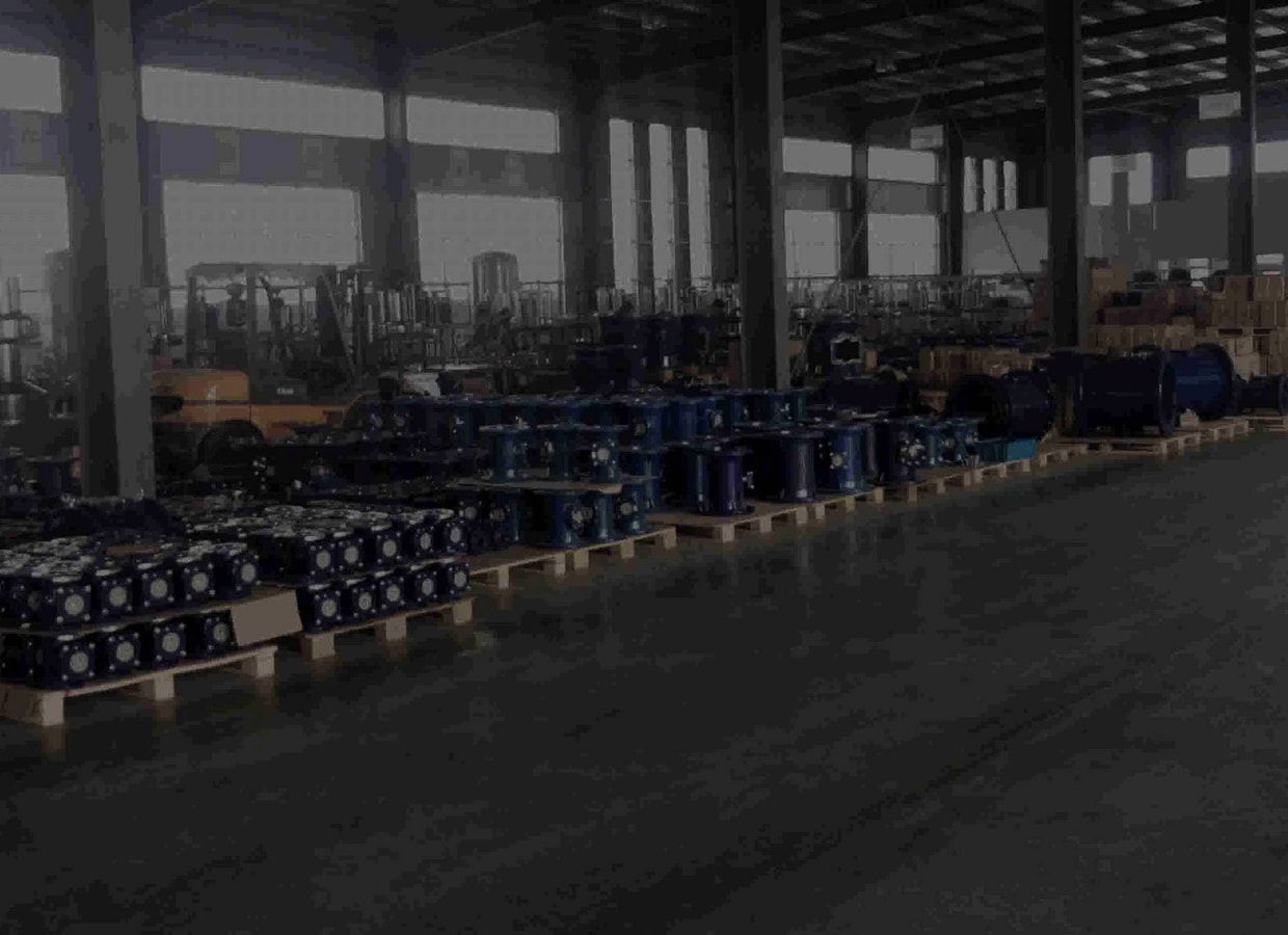 Palletised water meters in the XTHBM warehouse ready for export